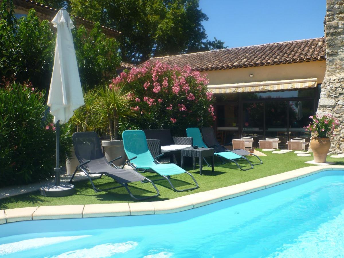 Logis Hotel La Bastide Saint Bach Suze-la-Rousse Εξωτερικό φωτογραφία