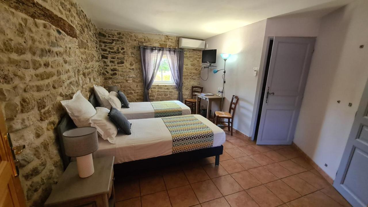Logis Hotel La Bastide Saint Bach Suze-la-Rousse Εξωτερικό φωτογραφία