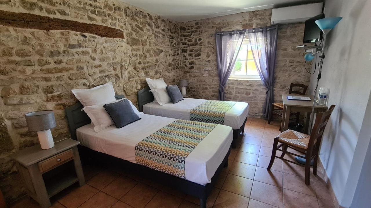 Logis Hotel La Bastide Saint Bach Suze-la-Rousse Εξωτερικό φωτογραφία
